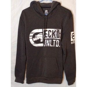 Ecko Unltd Hoodie Sweatshirt Black Men's Size M